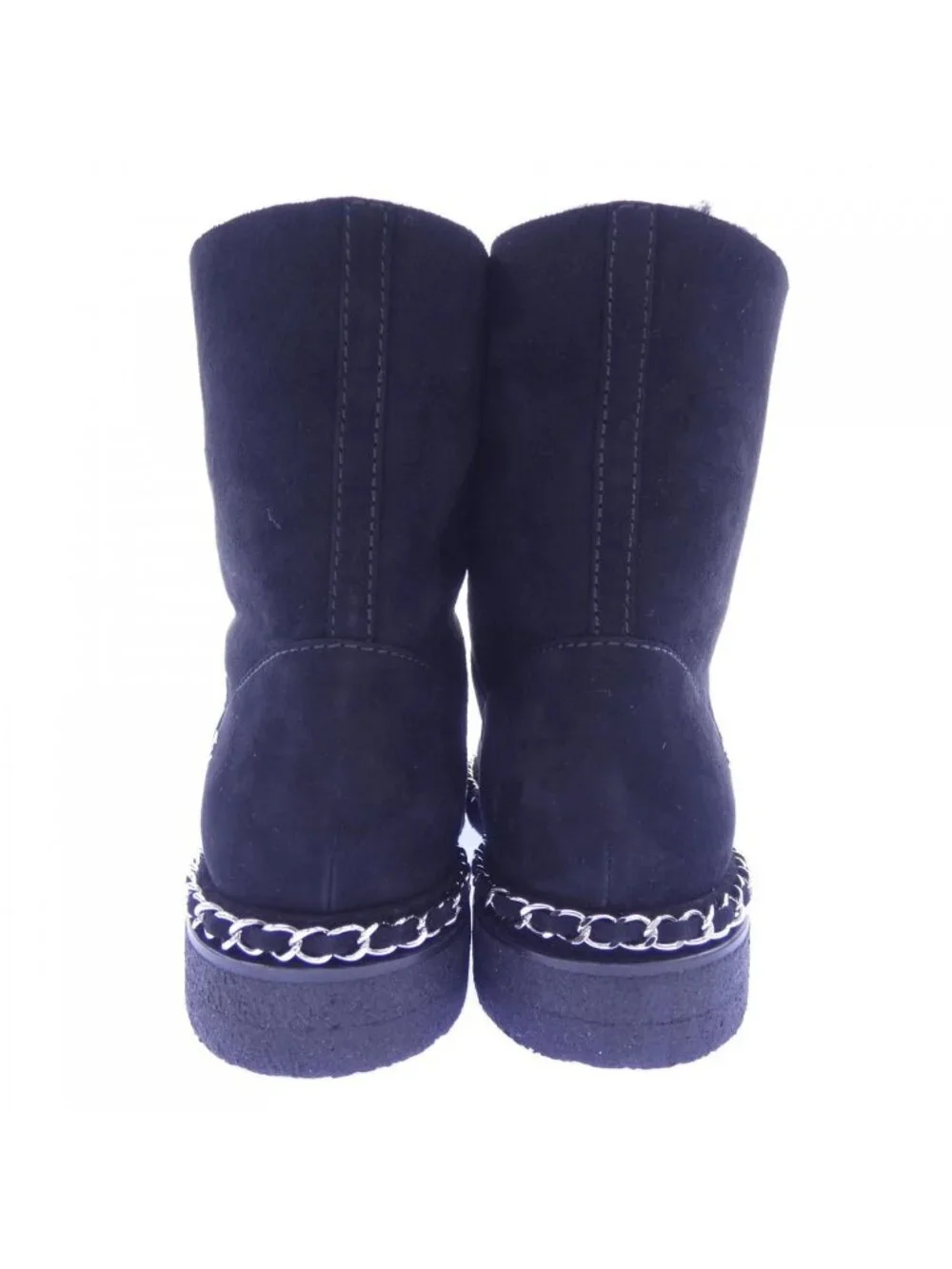 Chanel Short Boots Black